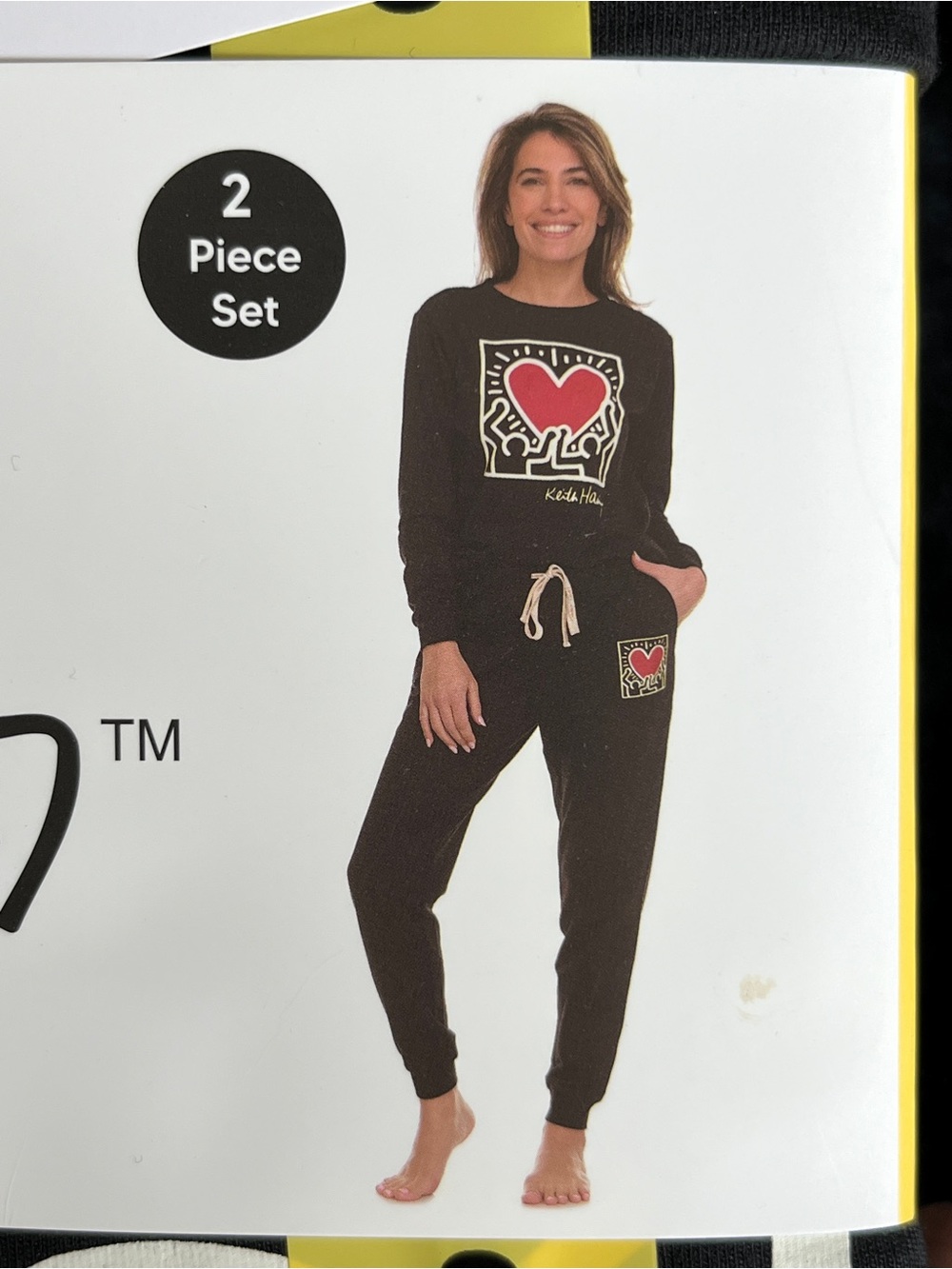 Brand New Keith Haring Women's 2 Piece Lounge Set Sz Small